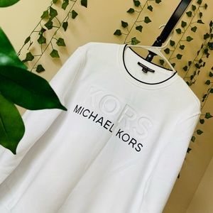 MICHAEL KORS black and white sweatshirt
